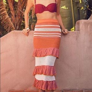 SUBOO knitted skirt.